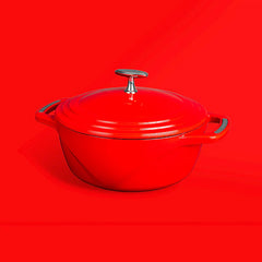 USA Enamel™ Cast Iron Dutch Oven
