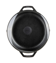 Chef Collection 12 Inch Cast Iron Everyday Pan